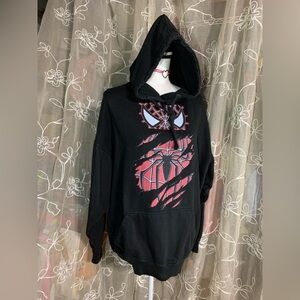 Jon Lauren Black Spider-Man Hoodie